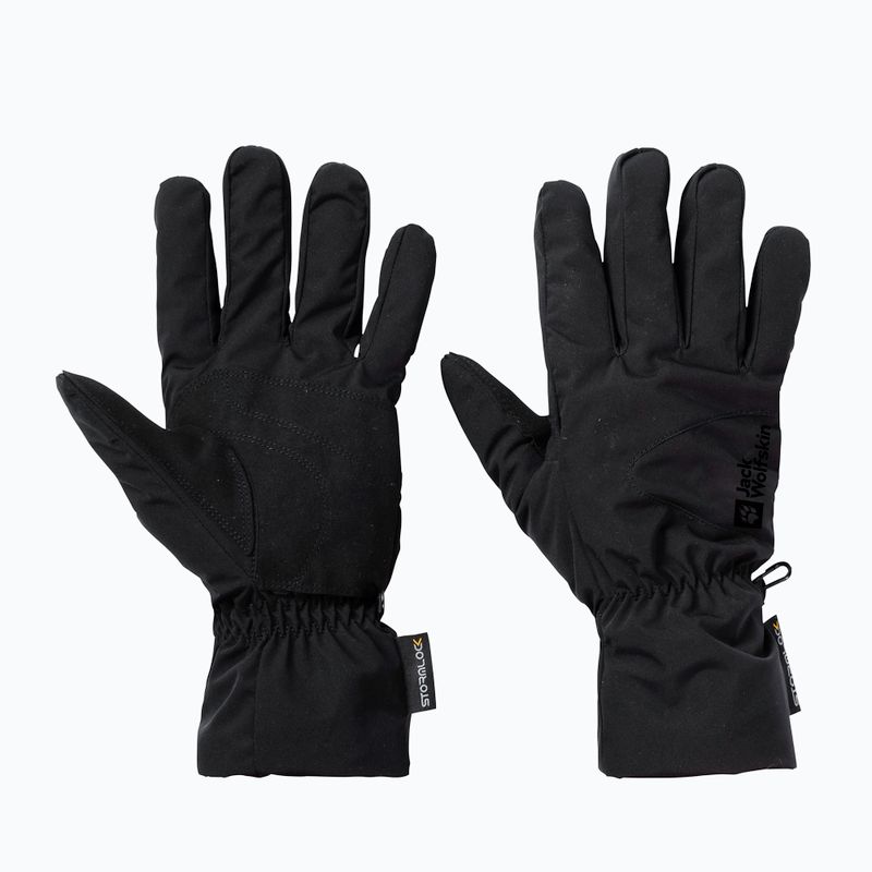 Трекінгові рукавички Jack Wolfskin Highloft чорні 5