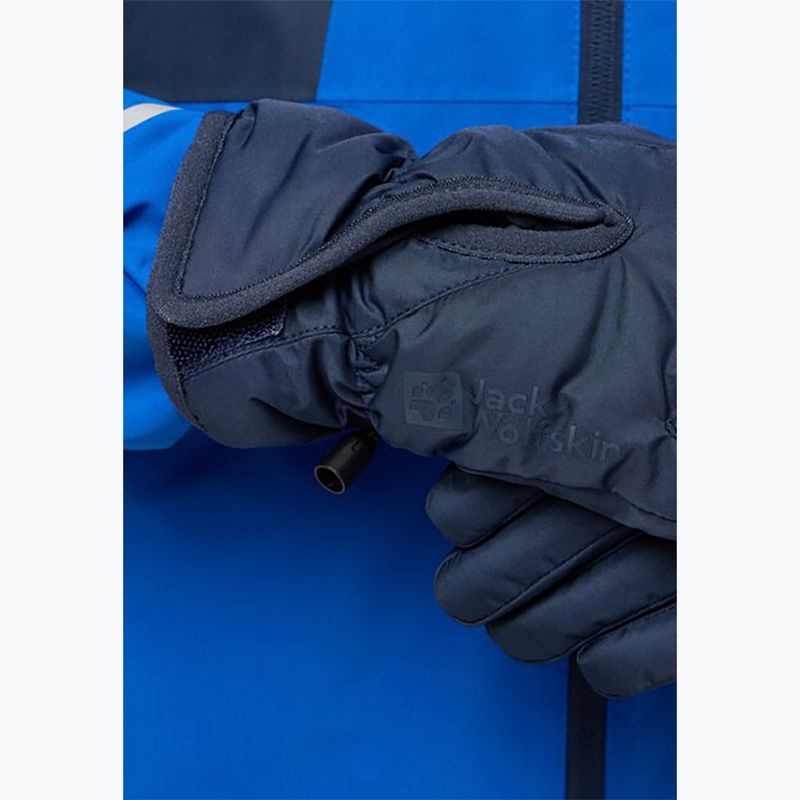 Рукавиці трекінгові дитячі Jack Wolfskin Easy Entry night blue 3