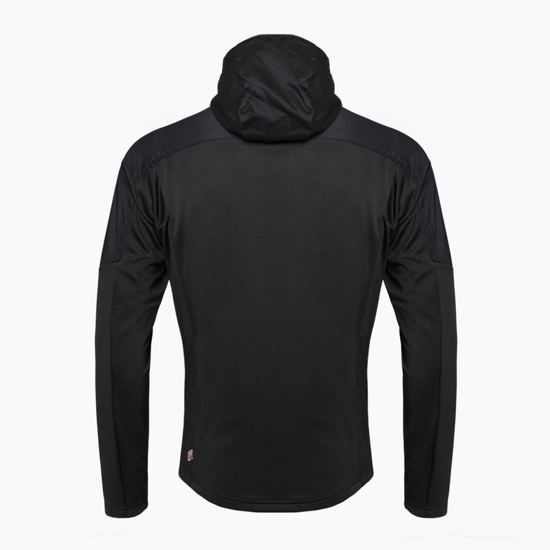 Чоловіча гібридна куртка Jack Wolfskin Alpgrat Pro Ins Fz чорна 6
