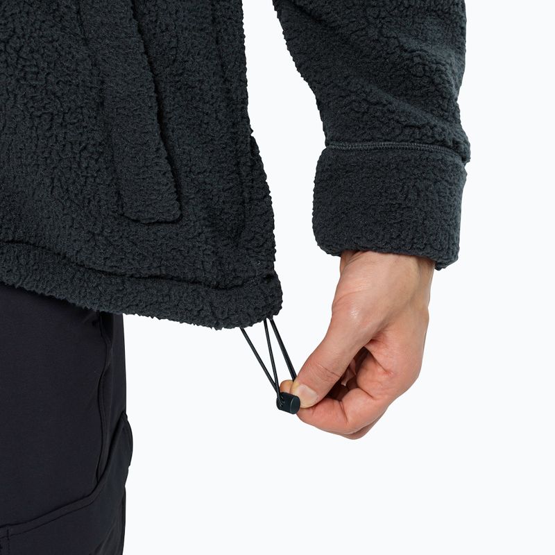 Кофта флісова чоловіча Jack Wolfskin Felslicht Hooded night blue 5