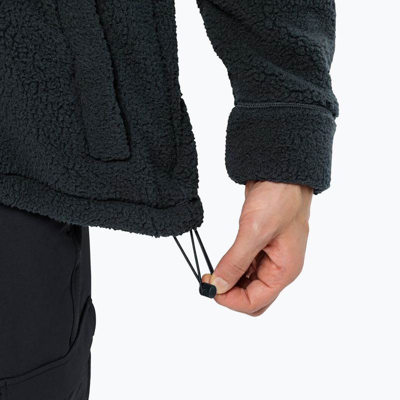 Кофта флісова чоловіча Jack Wolfskin Felslicht Hooded night blue 6