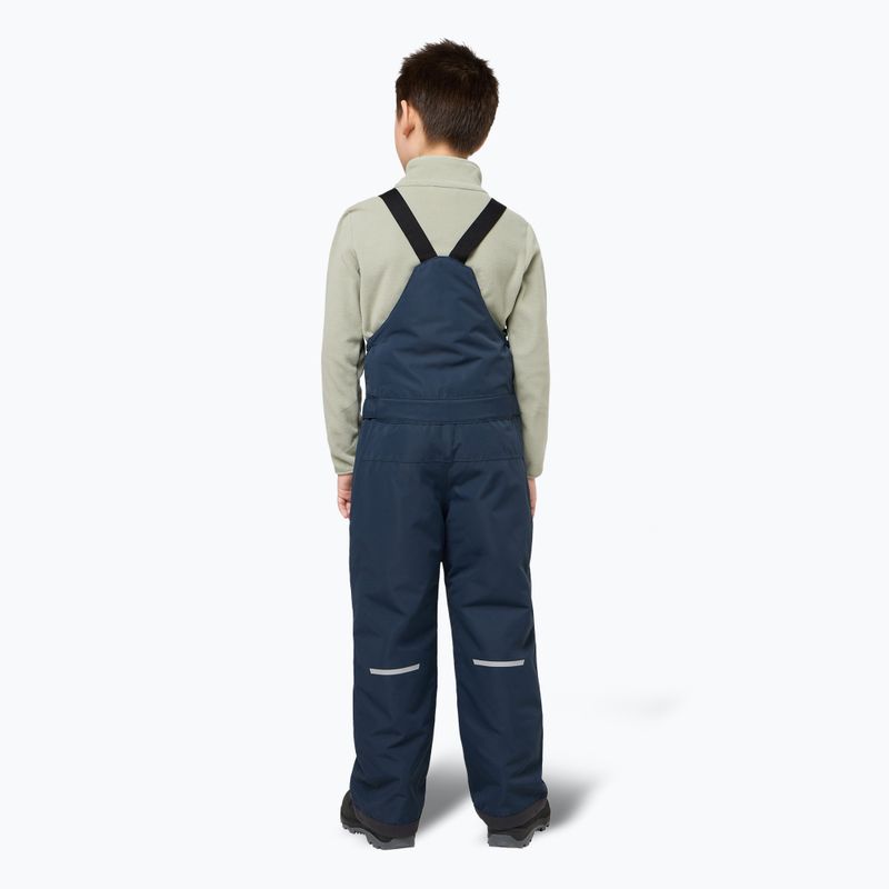 Штани лижні дитячі Jack Wolfskin Actamic 2L Ins Bib night blue 2