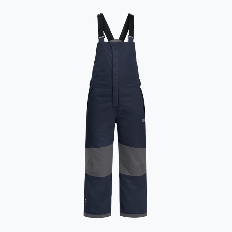 Штани лижні дитячі Jack Wolfskin Actamic 2L Ins Bib night blue 4