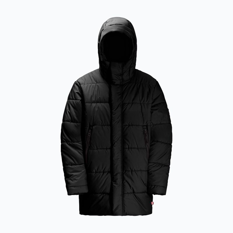 Куртка утеплена дитяча Jack Wolfskin Teen Ins Long granite black 5