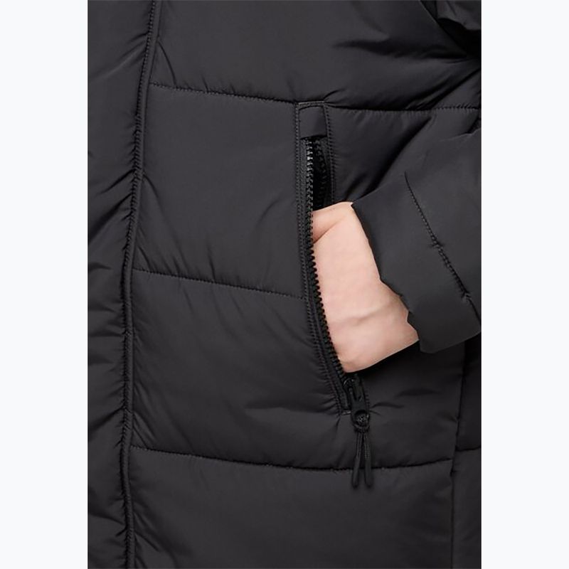 Куртка утеплена дитяча Jack Wolfskin Teen Ins Long granite black 3