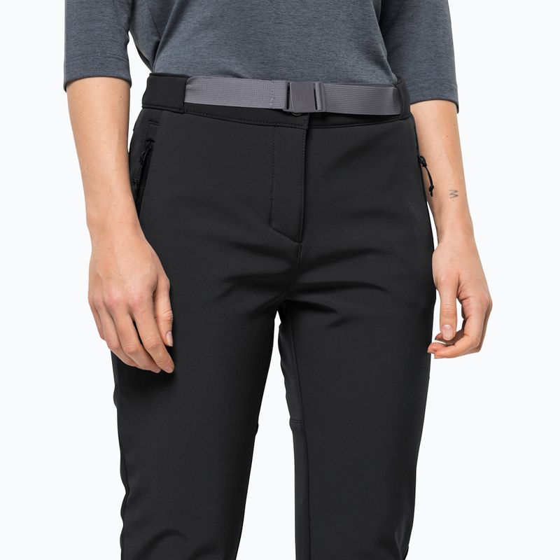 Штани трекінгові жіночі Jack Wolfskin Stollberg black 3