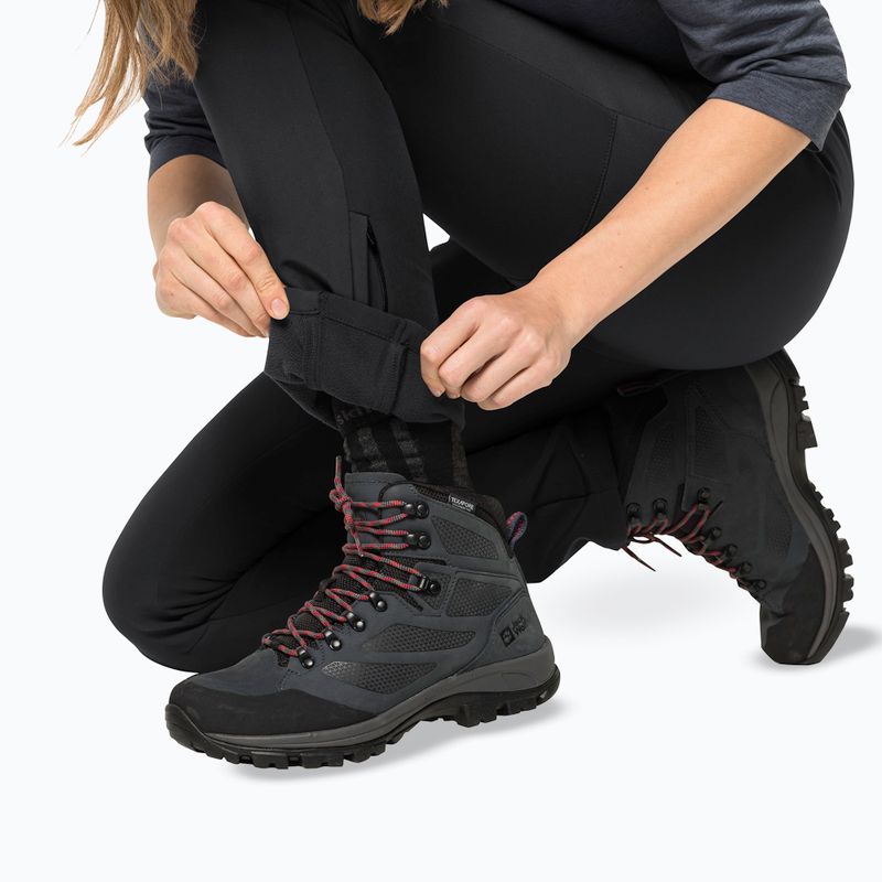 Штани трекінгові жіночі Jack Wolfskin Stollberg black 4