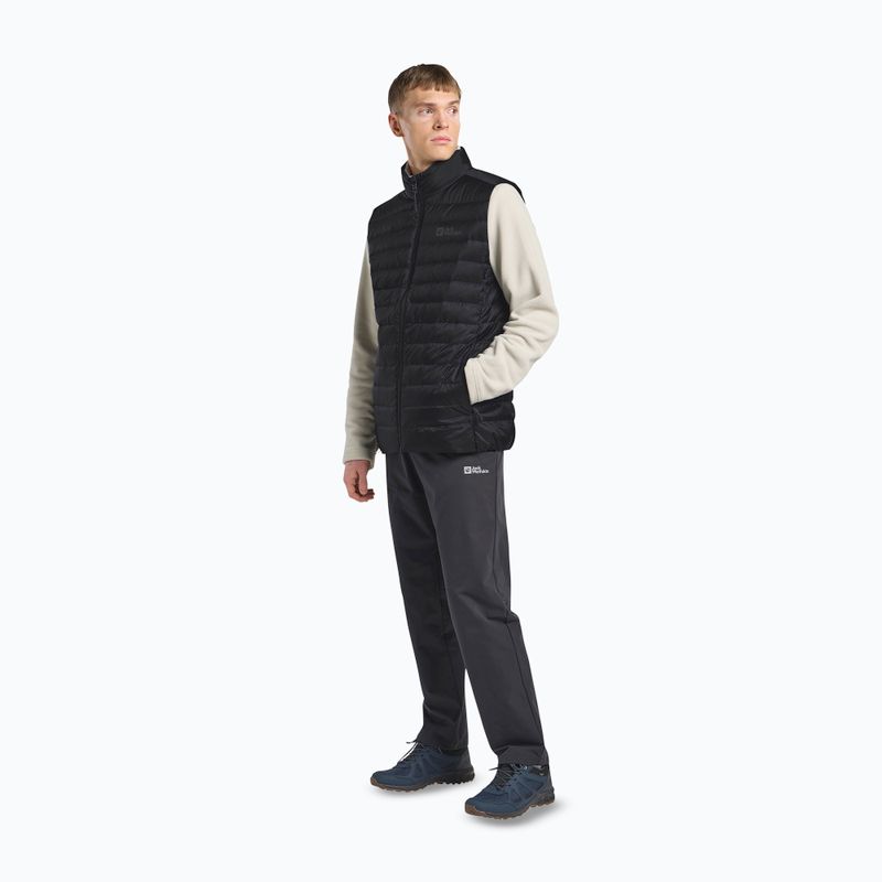 Жилет трекінговий чоловічий Jack Wolfskin Pilvi Down чорний 2