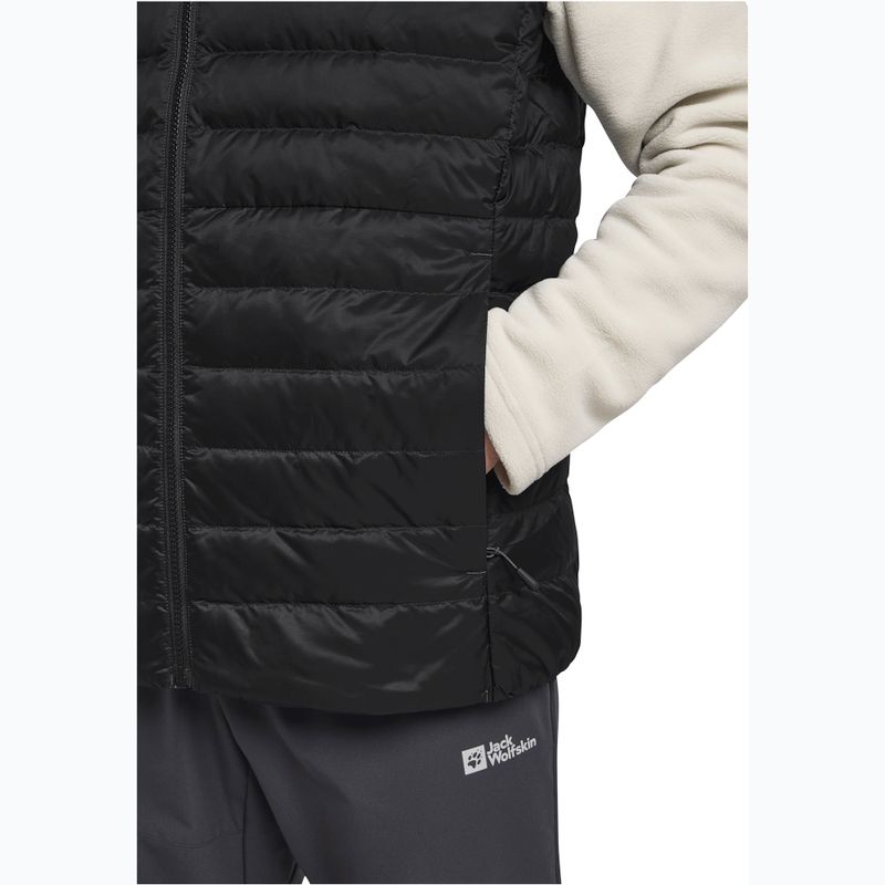 Жилет трекінговий чоловічий Jack Wolfskin Pilvi Down чорний 6