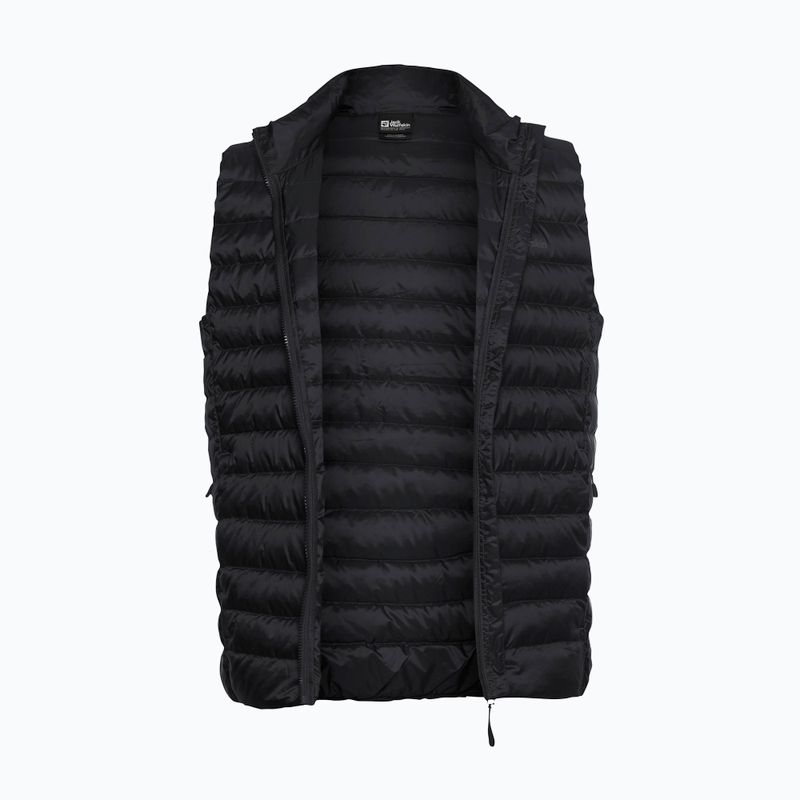 Жилет трекінговий чоловічий Jack Wolfskin Pilvi Down чорний 8