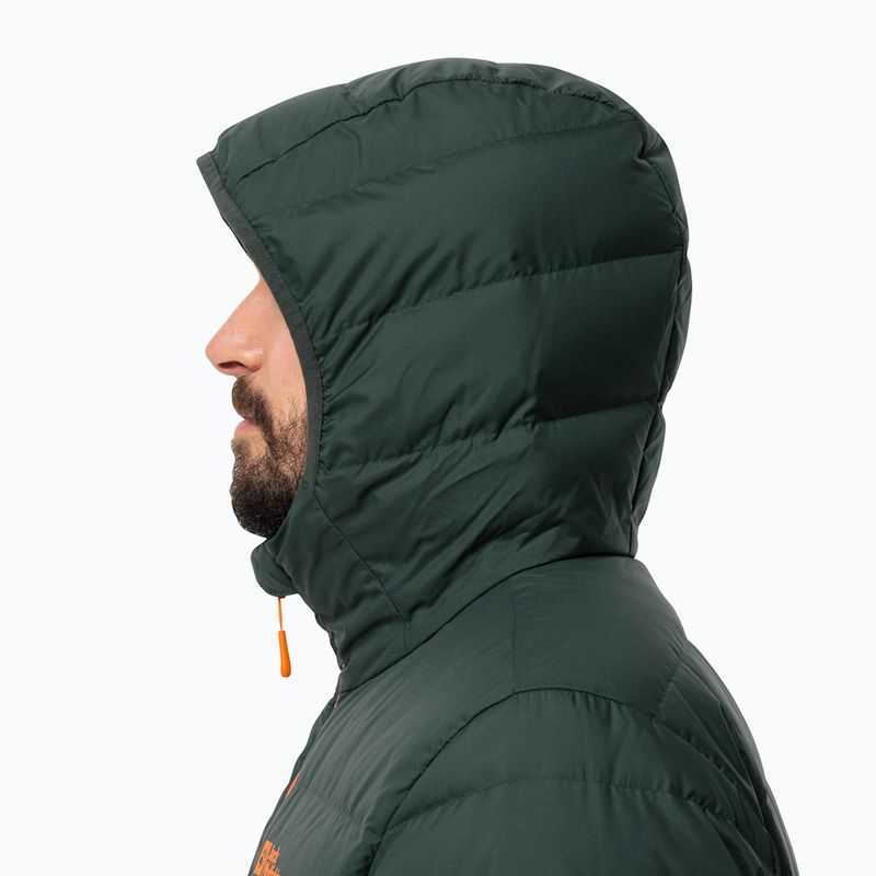 Чоловіча куртка Jack Wolfskin Ather Down Hoody з капюшоном з драконячого вогню 3