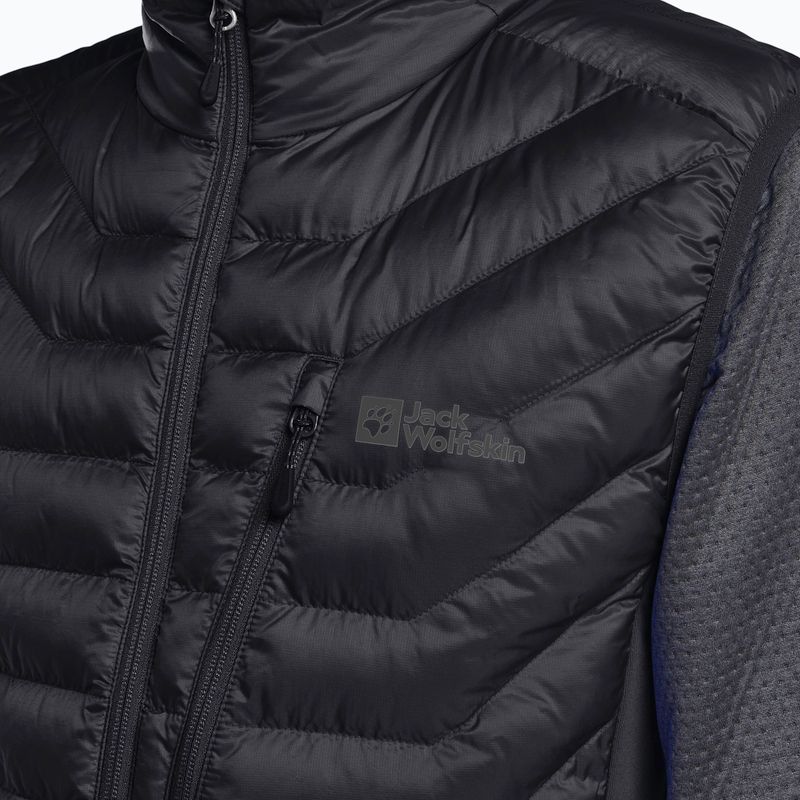 Жилет чоловічий Jack Wolfskin Routeburn Pro Ins black 4