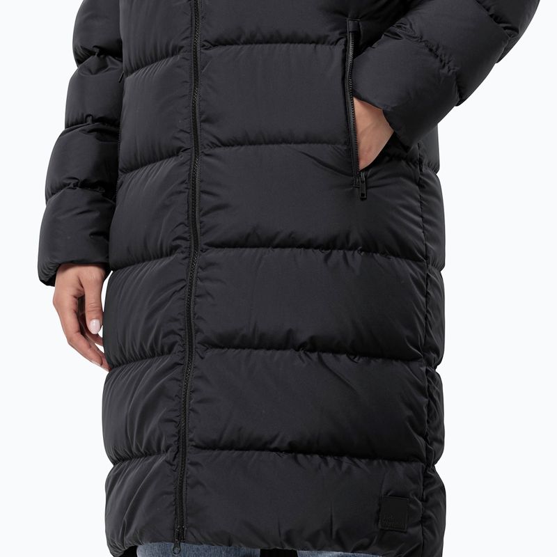 Жіночий пуховик Jack Wolfskin Frozen Palace чорний 5