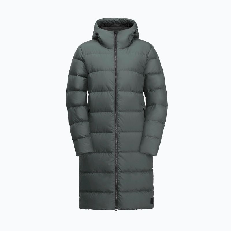 Пуховик жіночий Jack Wolfskin Frozen Palace slate green 6