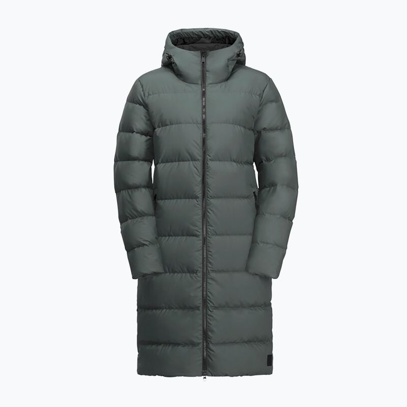 Пуховик жіночий Jack Wolfskin Frozen Palace slate green 6