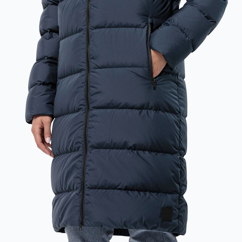 Пуховик жіночий Jack Wolfskin Frozen Palace night blue 3