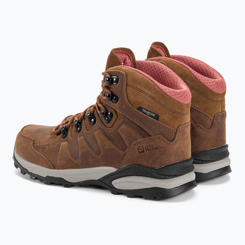 Жіночі трекінгові черевики Jack Wolfskin Refugio Prime Texapore Mid fawn 4