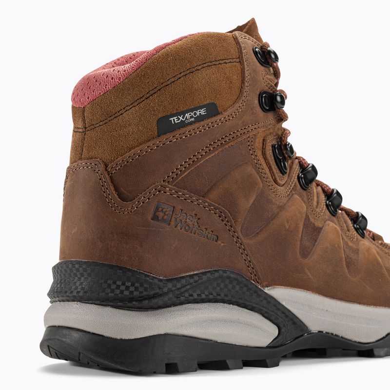 Жіночі трекінгові черевики Jack Wolfskin Refugio Prime Texapore Mid fawn 10