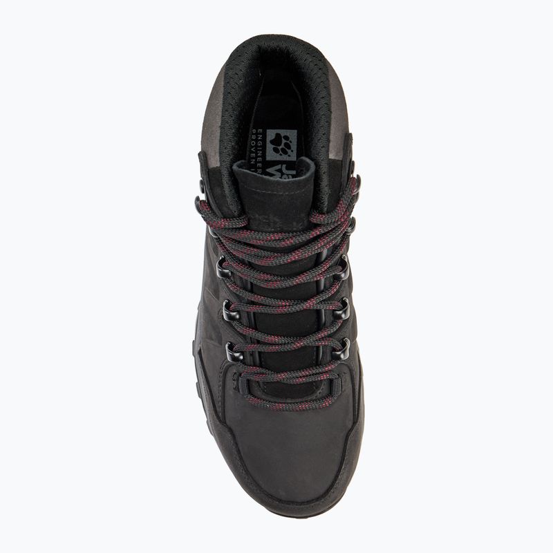 Черевики трекінгові жіночі Jack Wolfskin Refugio Prime Texapore Mid phantom 5