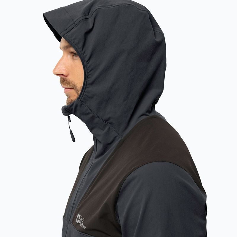 Куртка софтшел чоловіча Jack Wolfskin Andur phantom 2