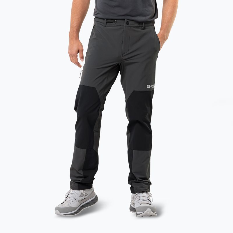 Штани софтшел чоловічі Jack Wolfskin Andur phantom