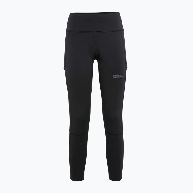 Штани трекінгові жіночі Jack Wolfskin Kammweg Tights black 5