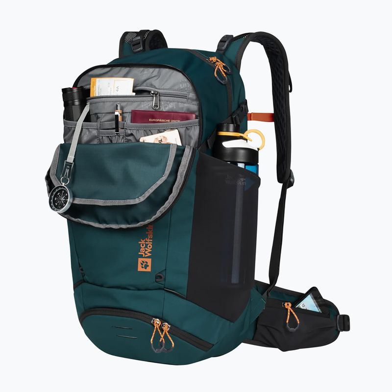 Рюкзак велосипедний Jack Wolfskin Moab Jam Shape 30 л sea green 3