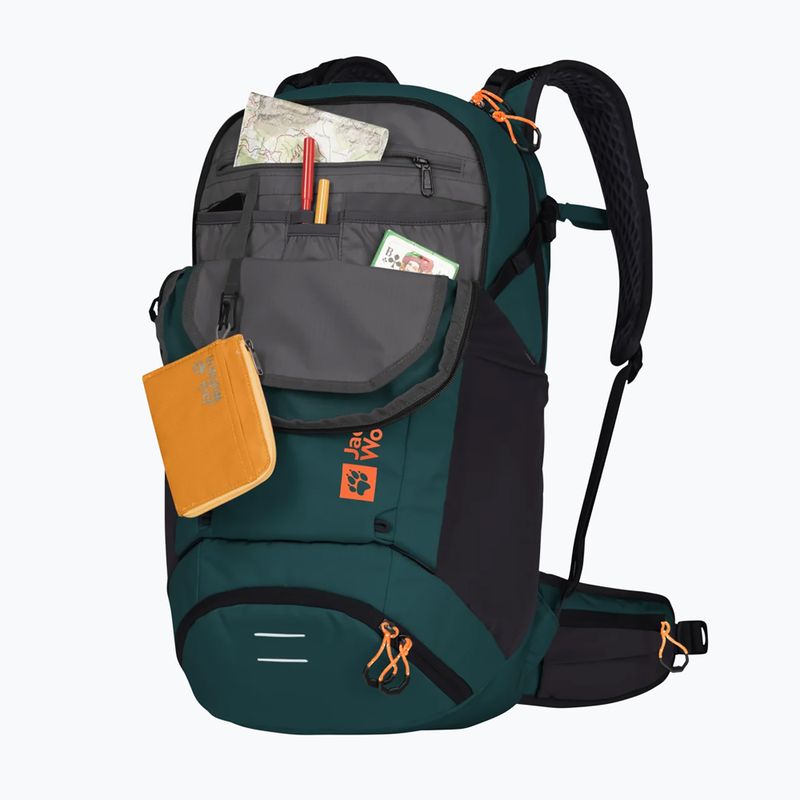 Рюкзак велосипедний Jack Wolfskin Moab Jam Shape 25 л sea green 3