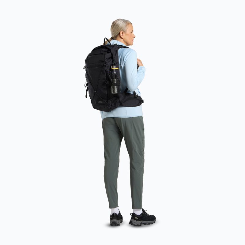 Рюкзак туристичний Jack Wolfskin Wandermood RollТоп 30 л granite black 12