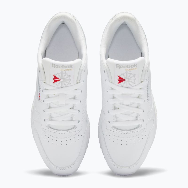 Reebok Classic Leather чоловічі туфлі білі/білі/чисто сірі 3 5