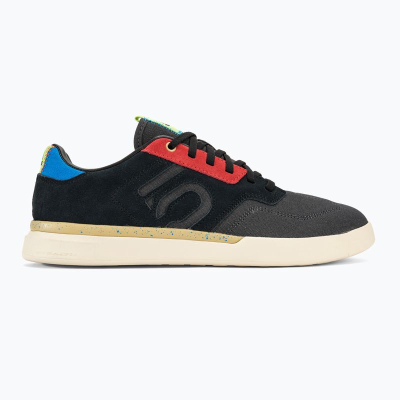 Кросівки велосипедні на платформі чоловічі adidas FIVE TEN Sleuth core black/carbon/wonder white 2
