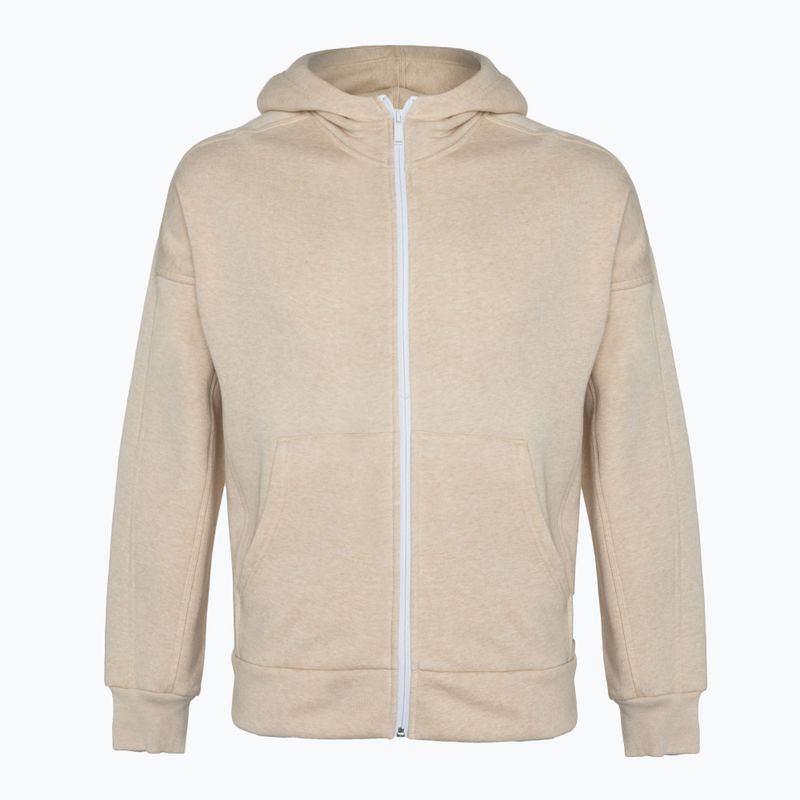 Кофта жіноча adidas Studio Lounge Fleece Full Zip botanic beige mel