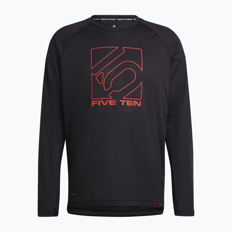 Лонгслів велосипедний чоловічий adidas FIVE TEN Long Sleeve Jersey black 7