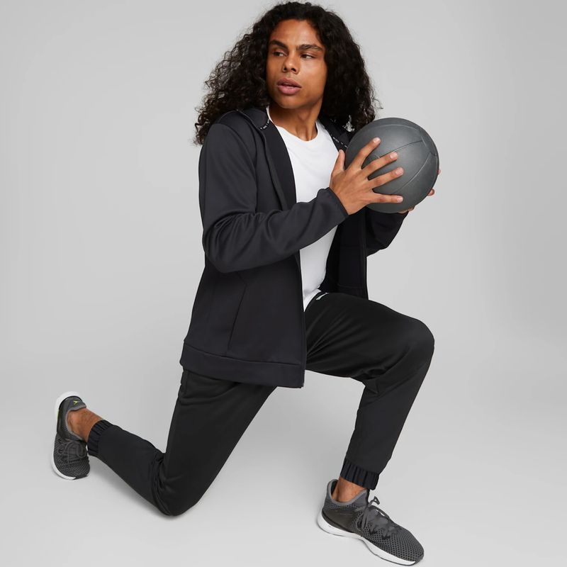Штани тренувальні чоловічі PUMA Train All Day Pwr Fleece Jogger puma black 5