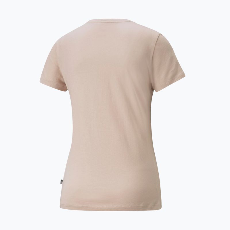 Футболка для тренувань жіноча PUMA ESS Logo Tee рожева 586775 47 6