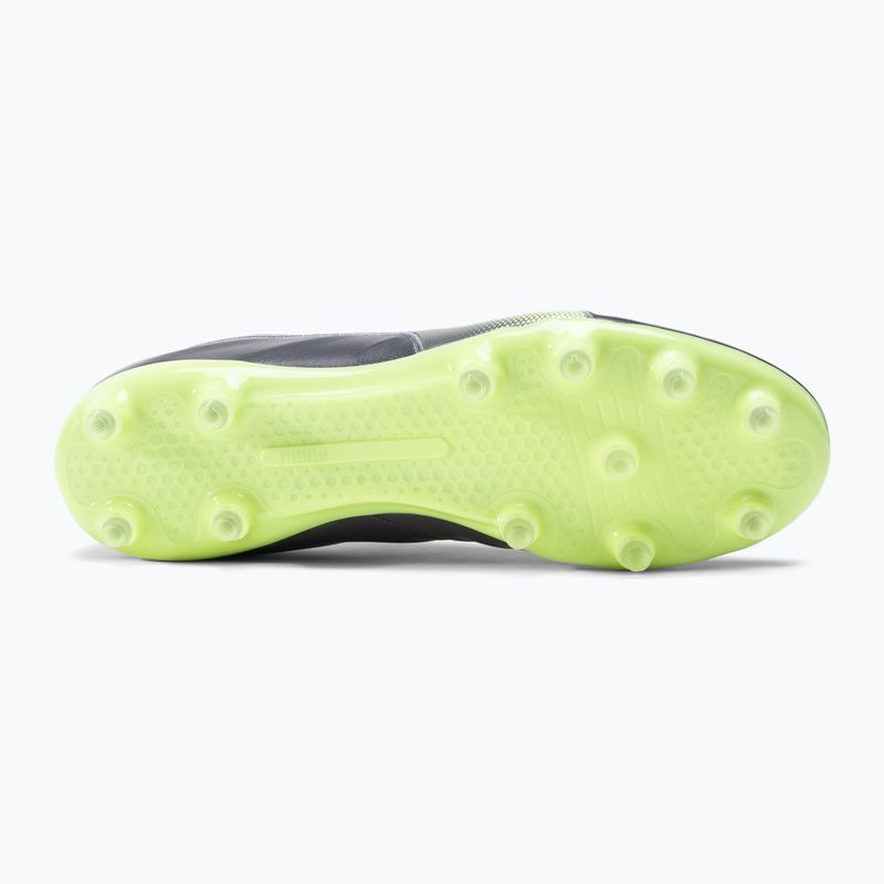Футбольні бутси чоловічі PUMA King Pro 21 FG чорно-зелені 106549 05 5