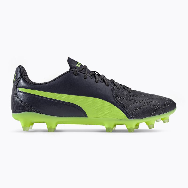 Футбольні бутси чоловічі PUMA King Hero 21 FG чорно-зелені 106554 05 2