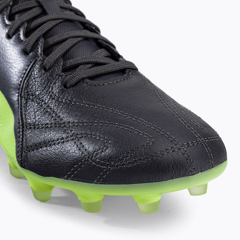 Футбольні бутси чоловічі PUMA King Hero 21 FG чорно-зелені 106554 05 7