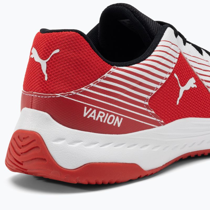 Кросівки волейбольні PUMA Varion біло-червоні 106472 07 8