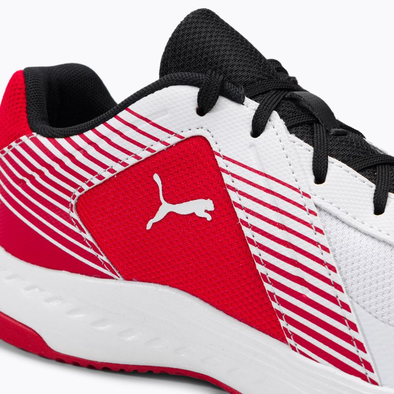 Кросівки волейбольні дитячі PUMA Varion Jr біло-червоні 106585 07 9