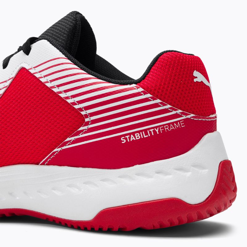 Кросівки волейбольні дитячі PUMA Varion Jr біло-червоні 106585 07 10