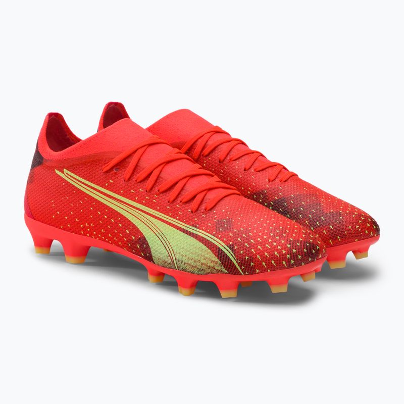 Футбольні бутси чоловічі PUMA Ultra Match FG/AG помаранчеві 106900 03 4