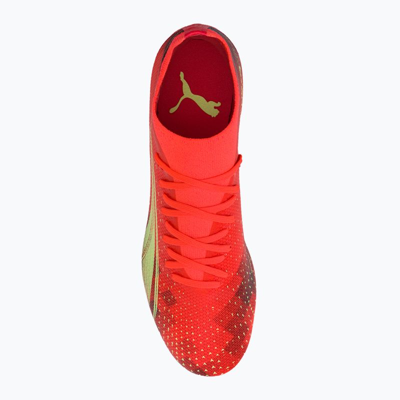 Футбольні бутси чоловічі PUMA Ultra Match FG/AG помаранчеві 106900 03 6