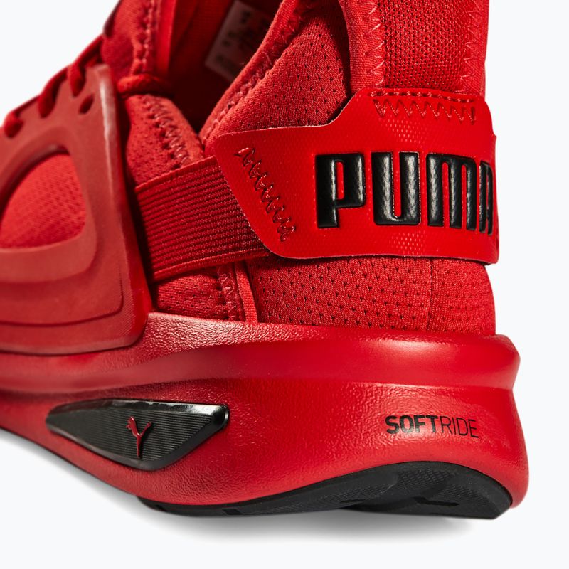 Кросівки для бігу чоловічі PUMA Softride Enzo Evo high risk red/puma black 14