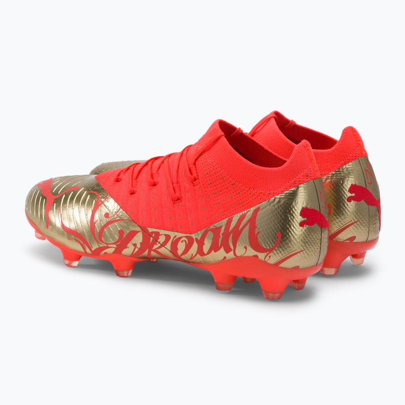 Футбольні бутси чоловічі PUMA Future Z 3.4 Neymar Jr. FG/AG помаранчево-золоті 107106 01 3