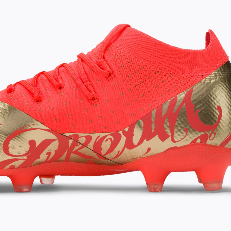 Футбольні бутси чоловічі PUMA Future Z 3.4 Neymar Jr. FG/AG помаранчево-золоті 107106 01 9