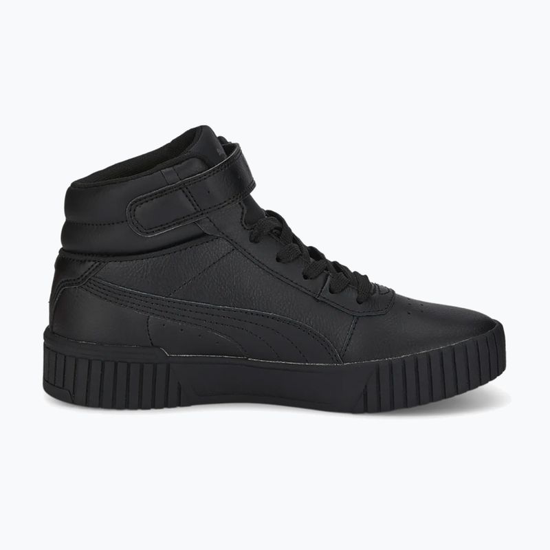 Кросівки дитячі PUMA Carina 2.0 Mid Jr puma black/puma black/dark shadow 10