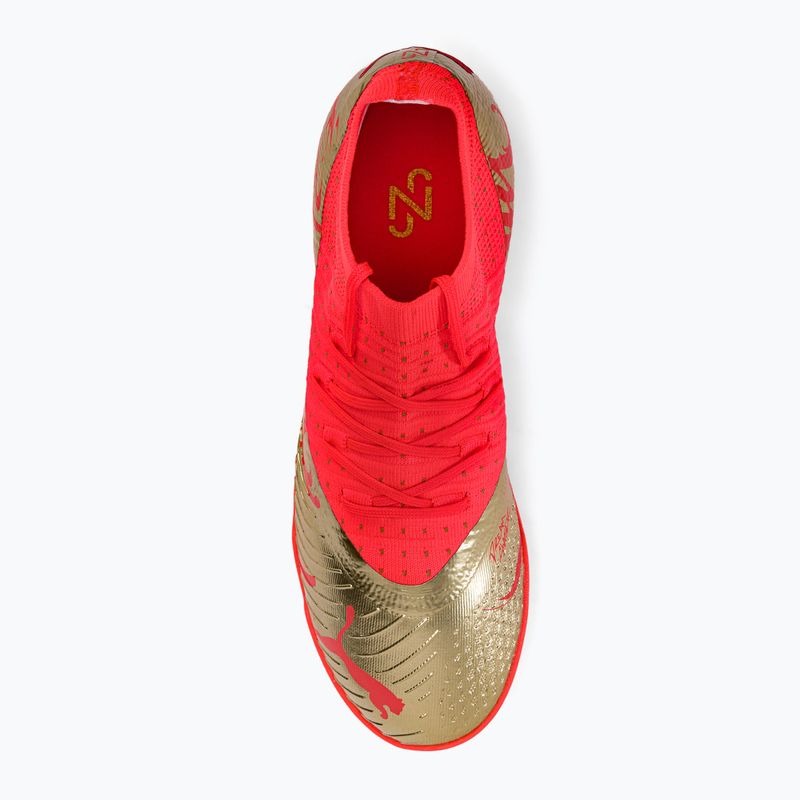 Футбольні бутси дитячі PUMA Future Z 3.4 Neymar Jr. TT помаранчево-золоті 107108 01 6
