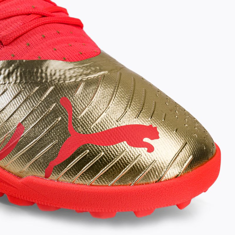 Футбольні бутси дитячі PUMA Future Z 3.4 Neymar Jr. TT помаранчево-золоті 107108 01 7