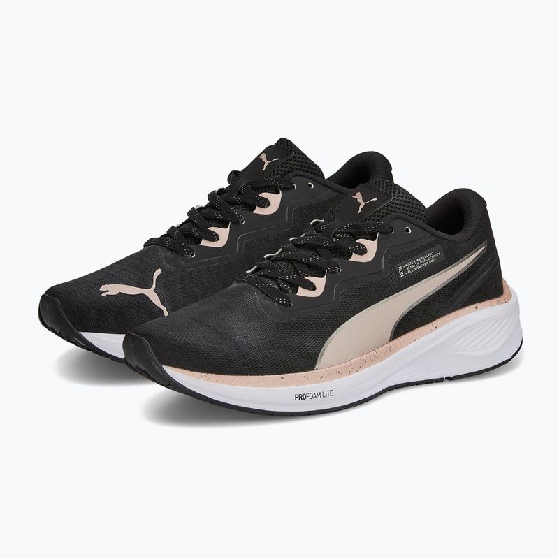Кросівки для бігу жіночі PUMA Aviator Profoam Sky Winter чорно-рожеві 376947 03 11